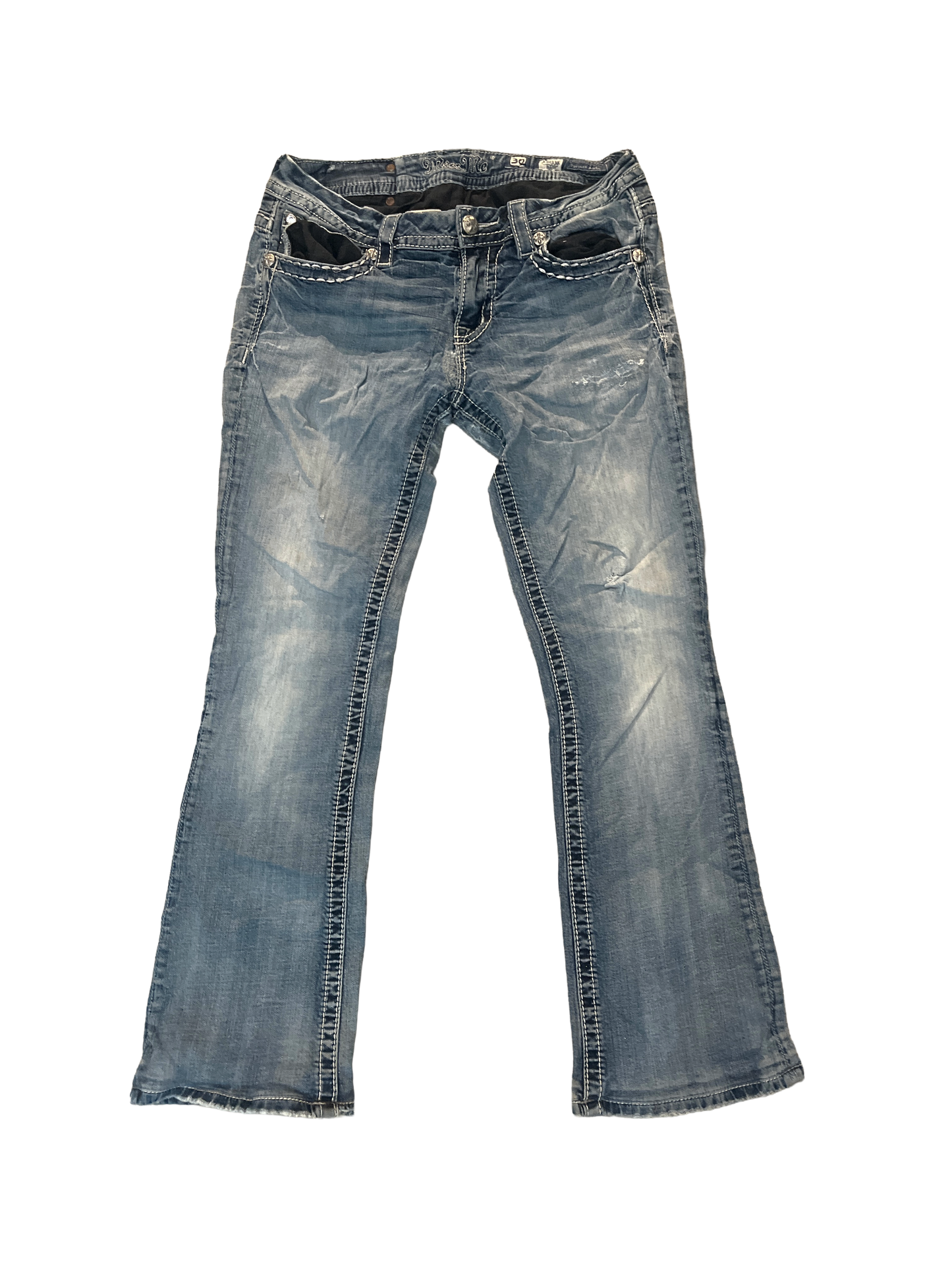 Miss Me Boot Jeans - Storlek 30 (M)
