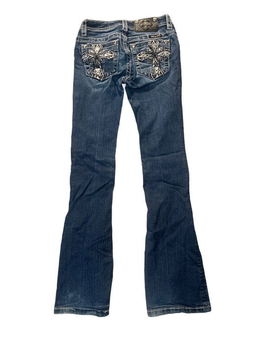Miss Me Boot Jeans - Storlek 8 (Barnstorlek, XXXS)