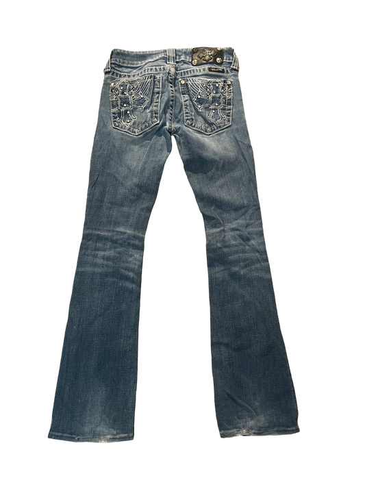 Miss Me Boot Jeans - Storlek 25 (XXS)