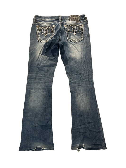 Miss Me Boot Jeans - Storlek 30 (M)