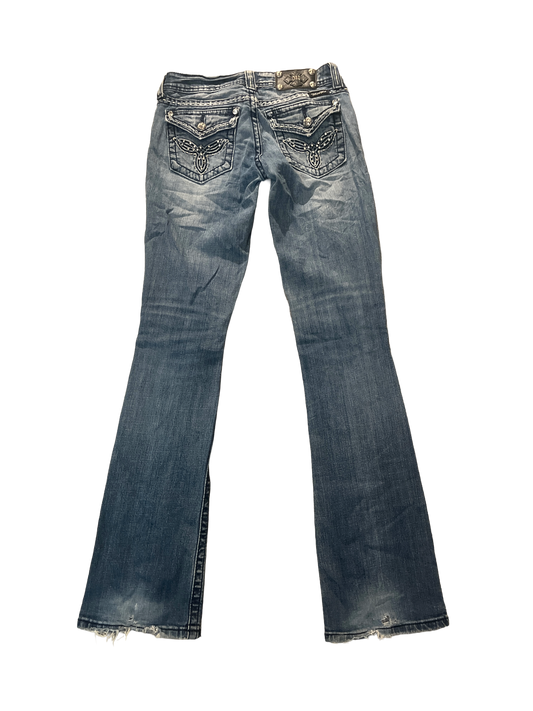 Miss Me Boot Jeans - Storlek 27 (S)