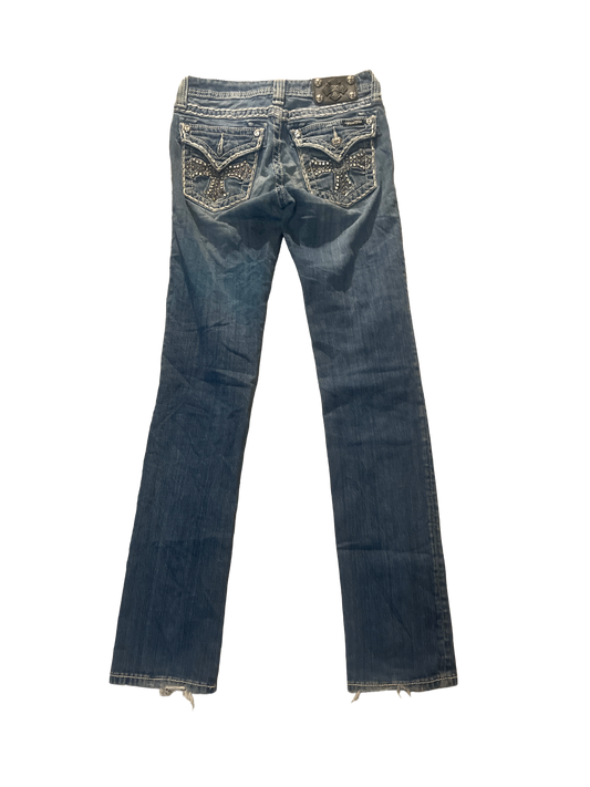 Miss Me Straight Jeans - Storlek 14 (Barnstorlek, XXS/XS)