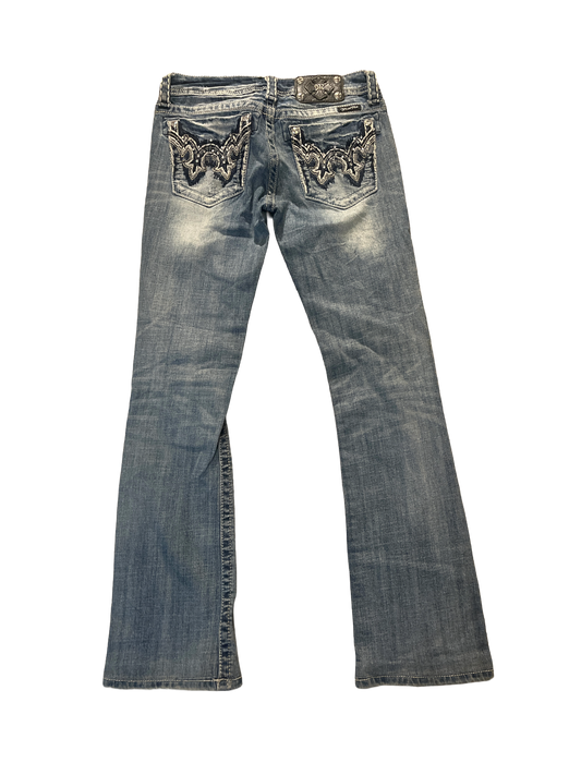 Miss Me Boot Jeans - Storlek 28 (S)