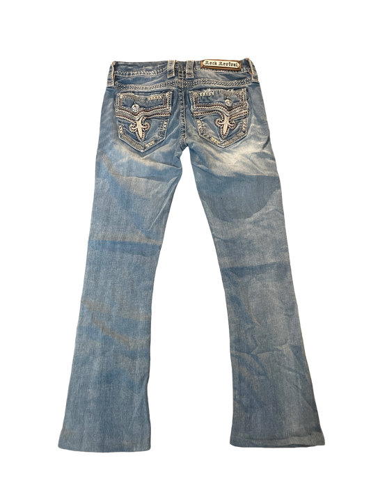 Rock Revival Boot Jeans - Storlek 25 (S)