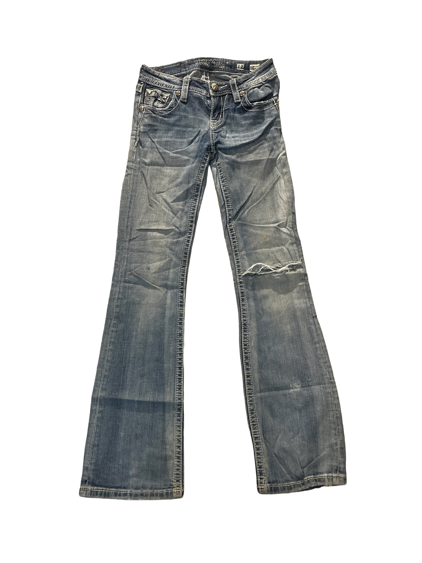 Miss Me Boot Jeans - Storlek 12 (Barnstorlek, XS)