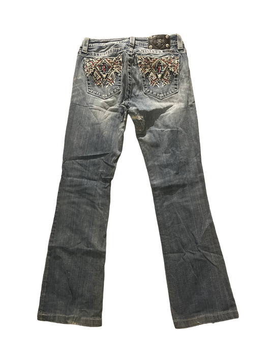 Miss Me Boot Jeans - Storlek 29 (S/M)