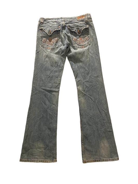 Miss Me Boot Jeans - Storlek M
