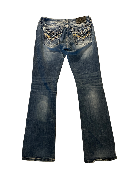 Miss Me Boot Jeans - Storlek 32 (M/L)