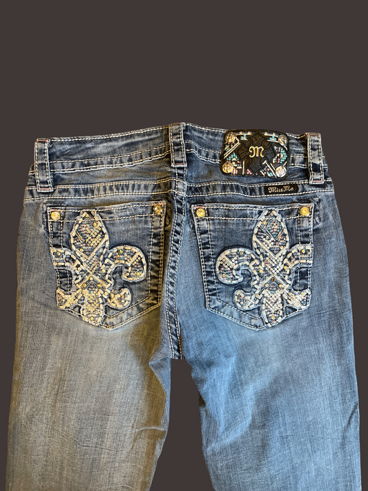 Miss Me Boot Jeans - Storlek 28 (S/M)