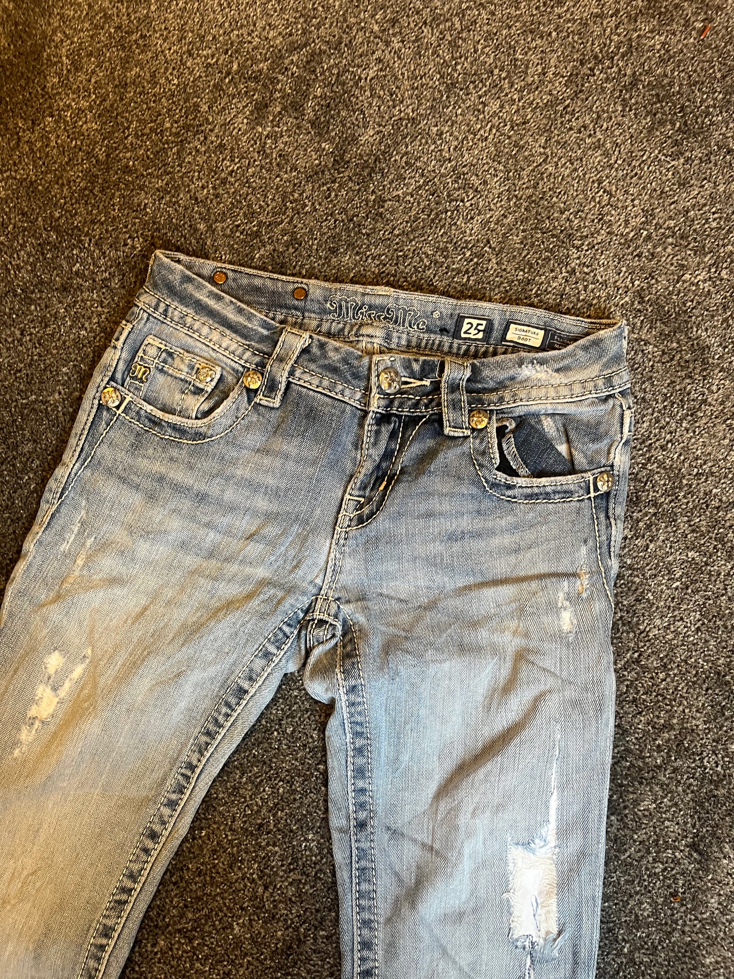 Miss Me Boot Jeans - Storlek 25 (S)