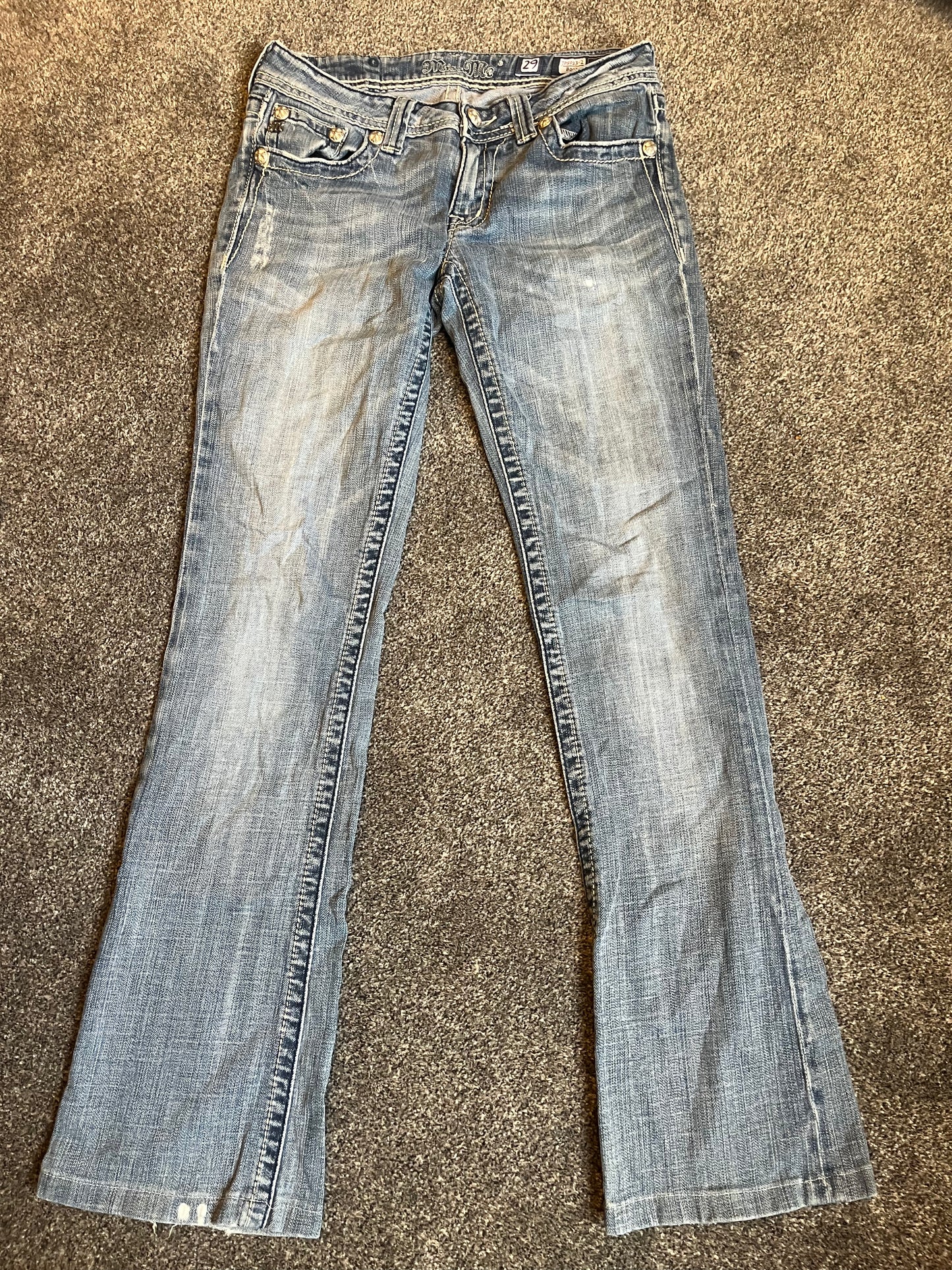 Miss Me Boot Jeans - Storlek 29 (S/M)