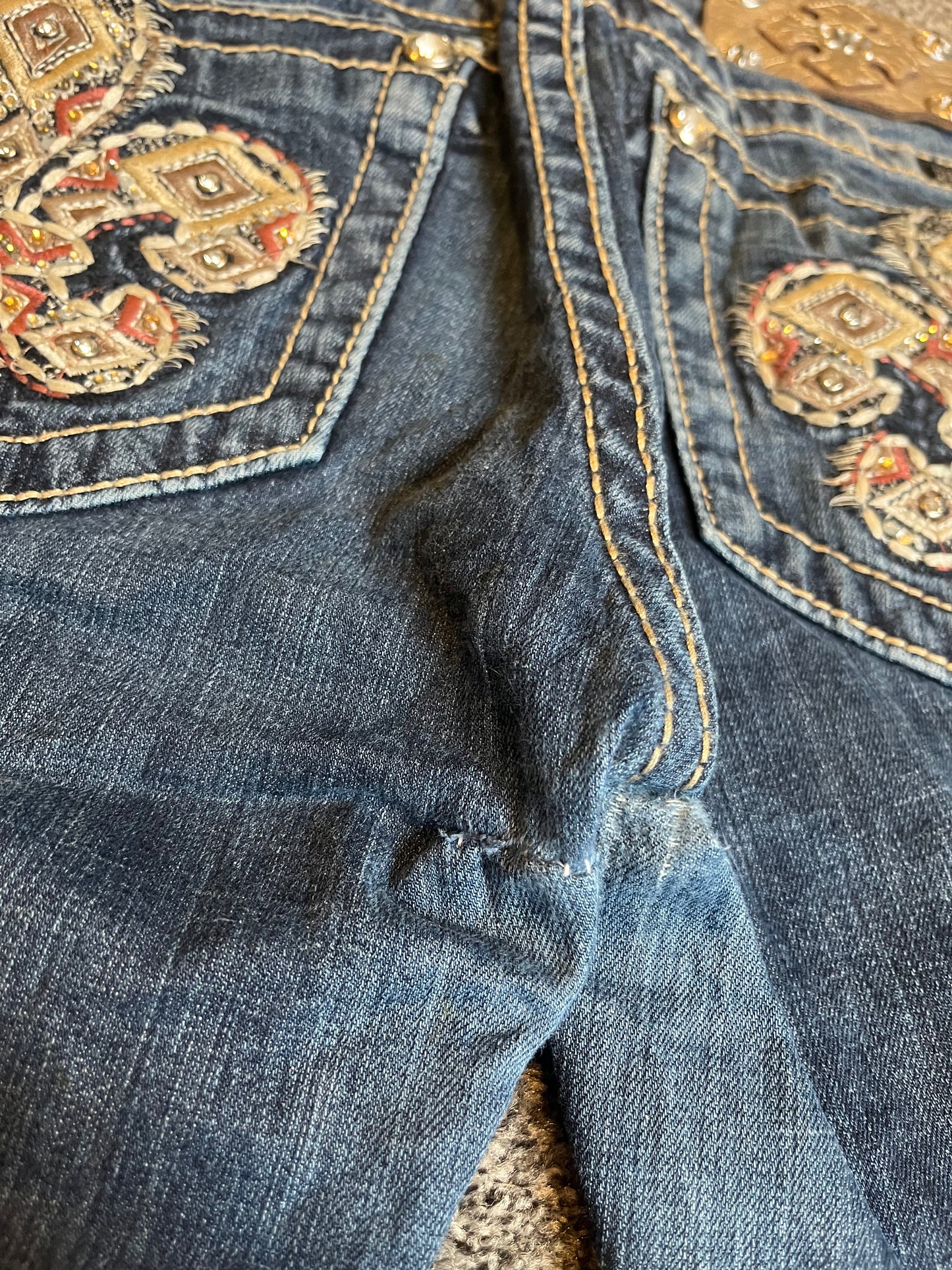 Miss Me Boot Jeans - Storlek 26