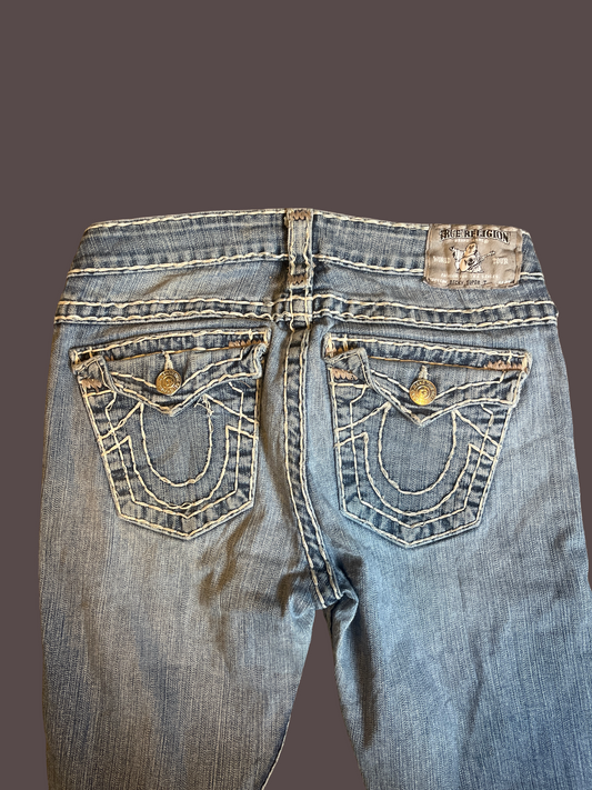 True Religion Becky Super T Jeans - Storlek 27 (S)