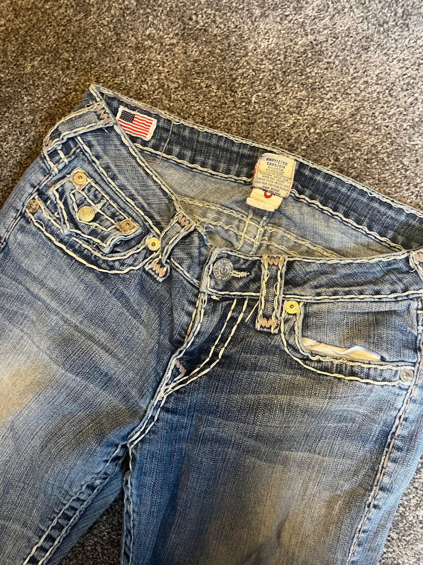 True Religion Becky Super T Jeans - Storlek 27 (S)