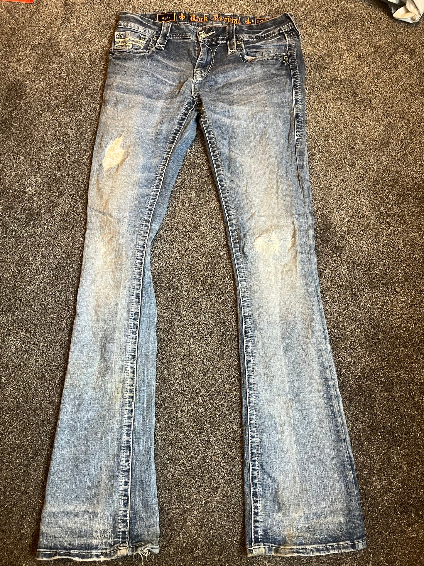 Rock Revival Boot Jeans - Storlek 29 (M)