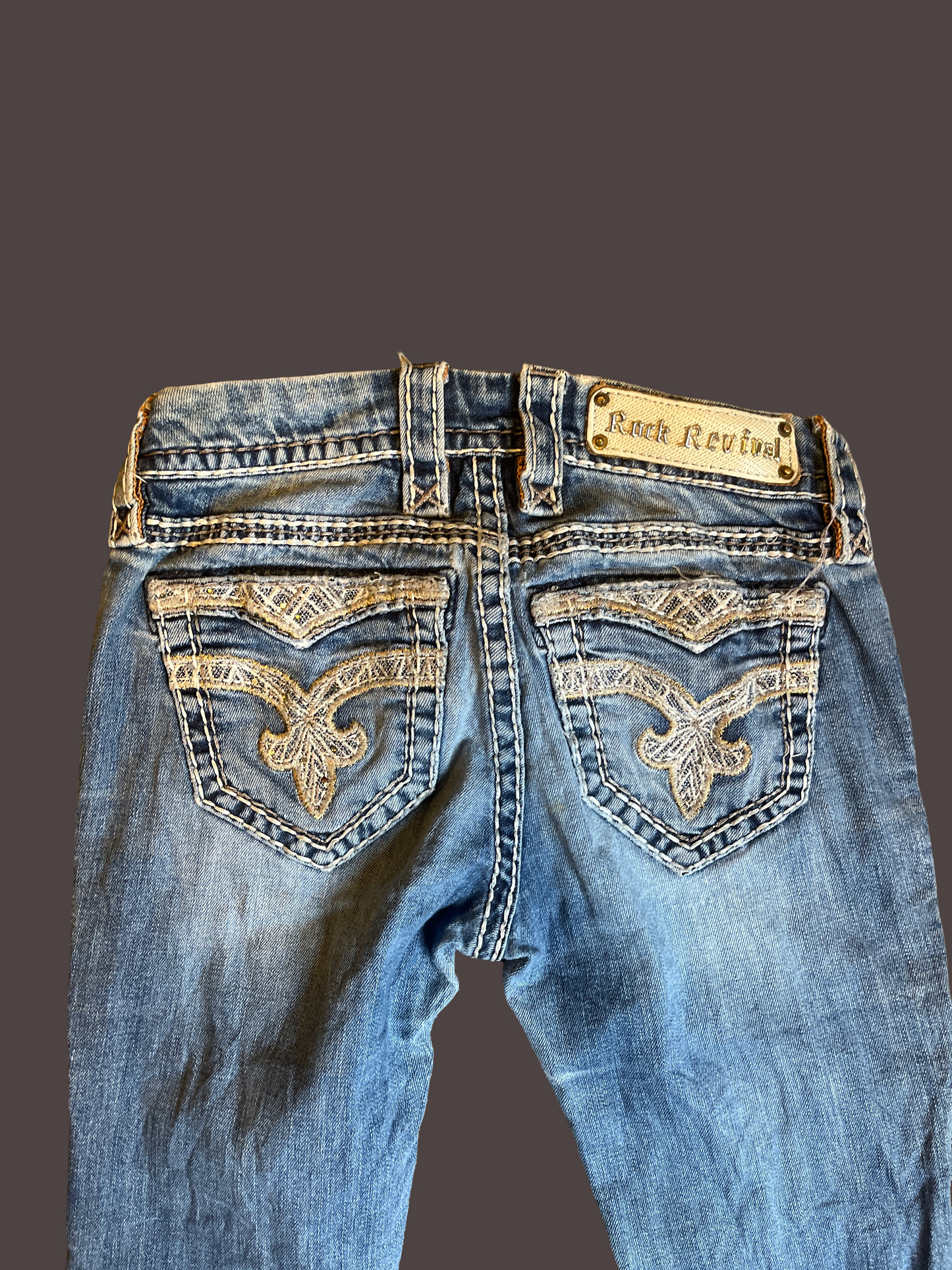 Rock Revival Boot Jeans - Storlek 24 (XS)