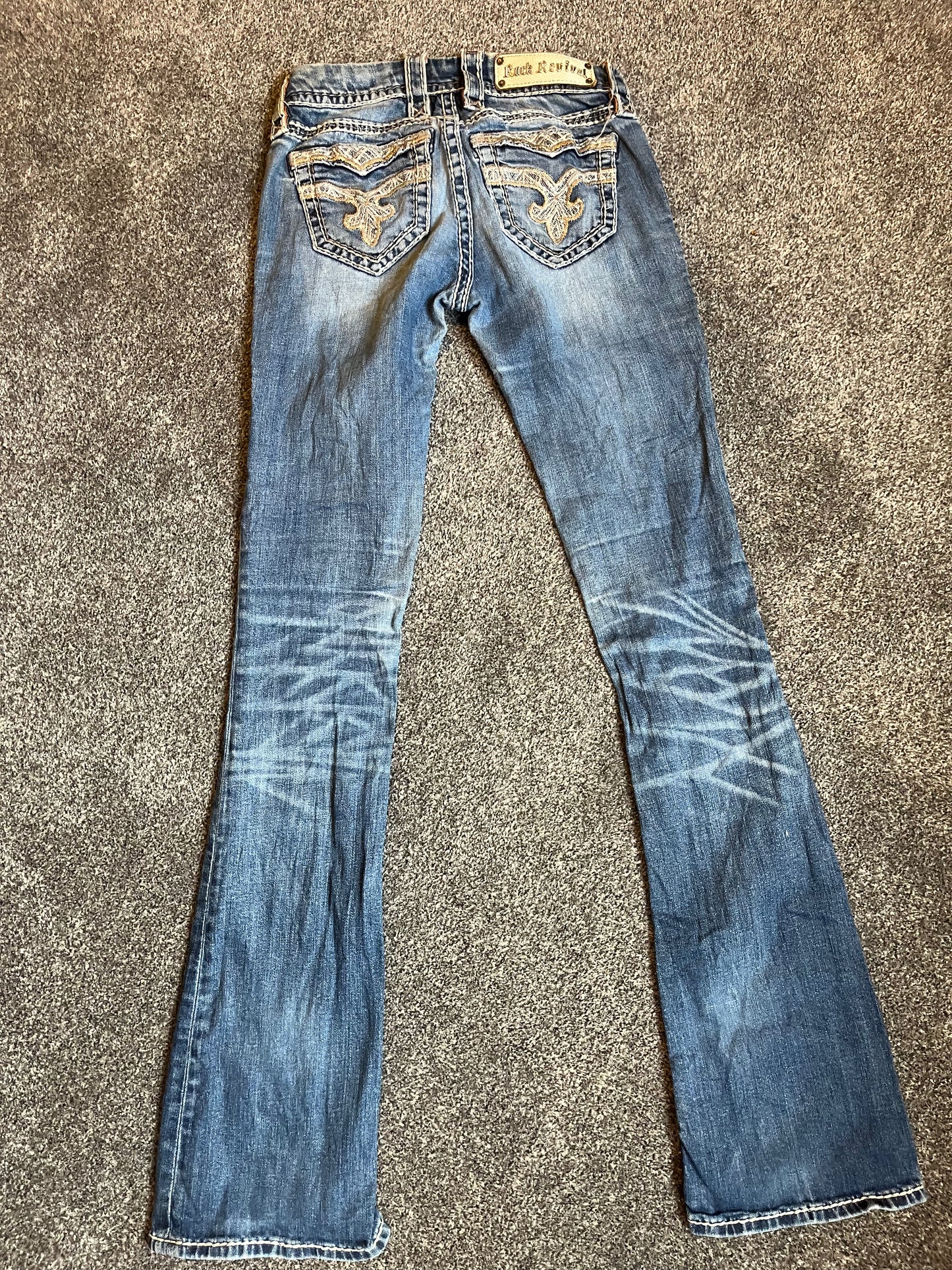 Rock Revival Boot Jeans - Storlek 24 (XS)