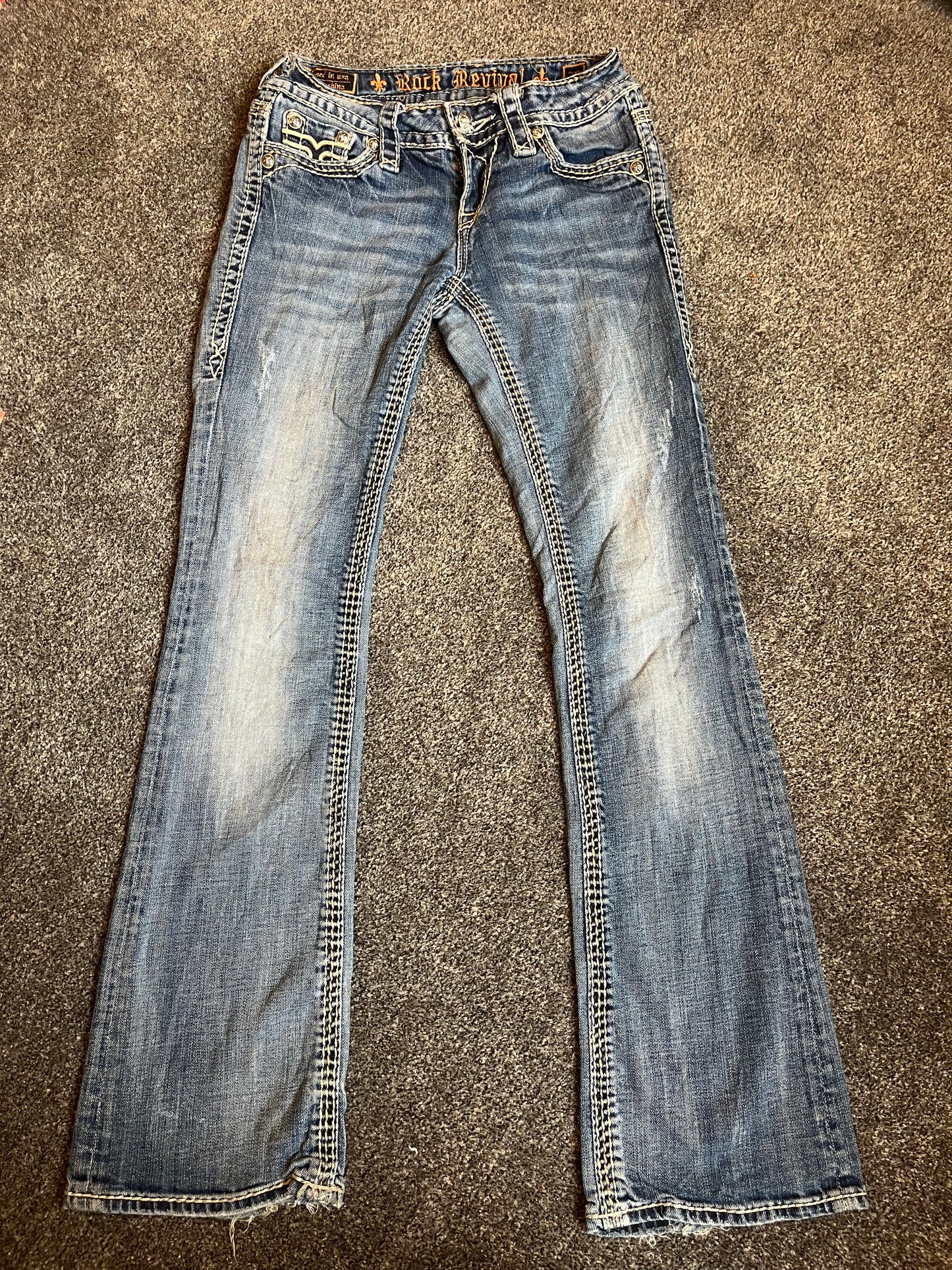 Rock Revival Boot Jeans - Storlek 26 (XS)