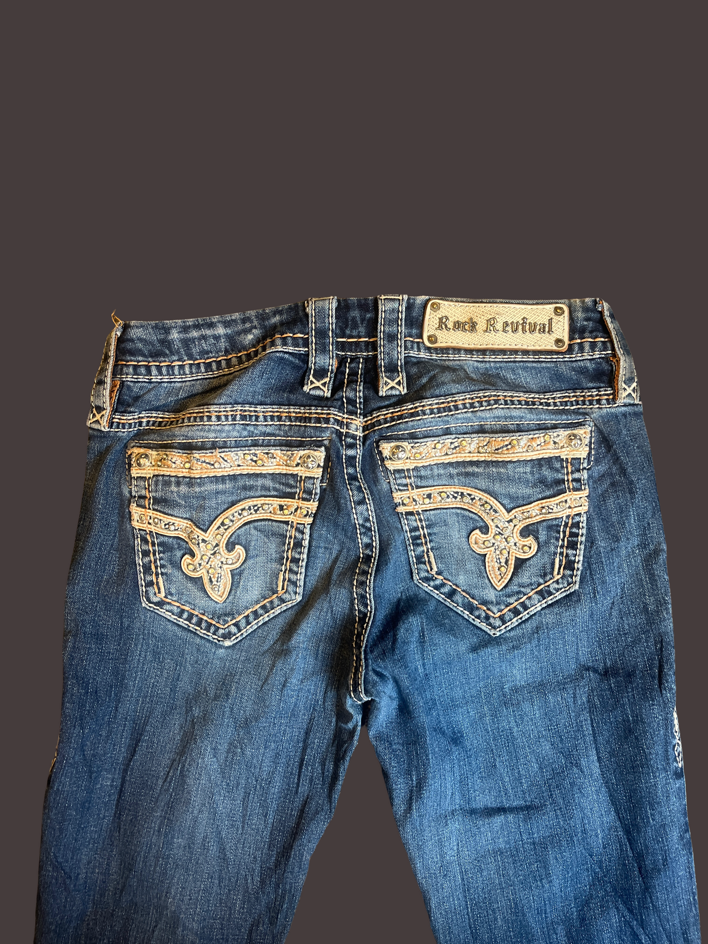 Rock Revival Easy Boot Jeans - Storlek 25 (S)