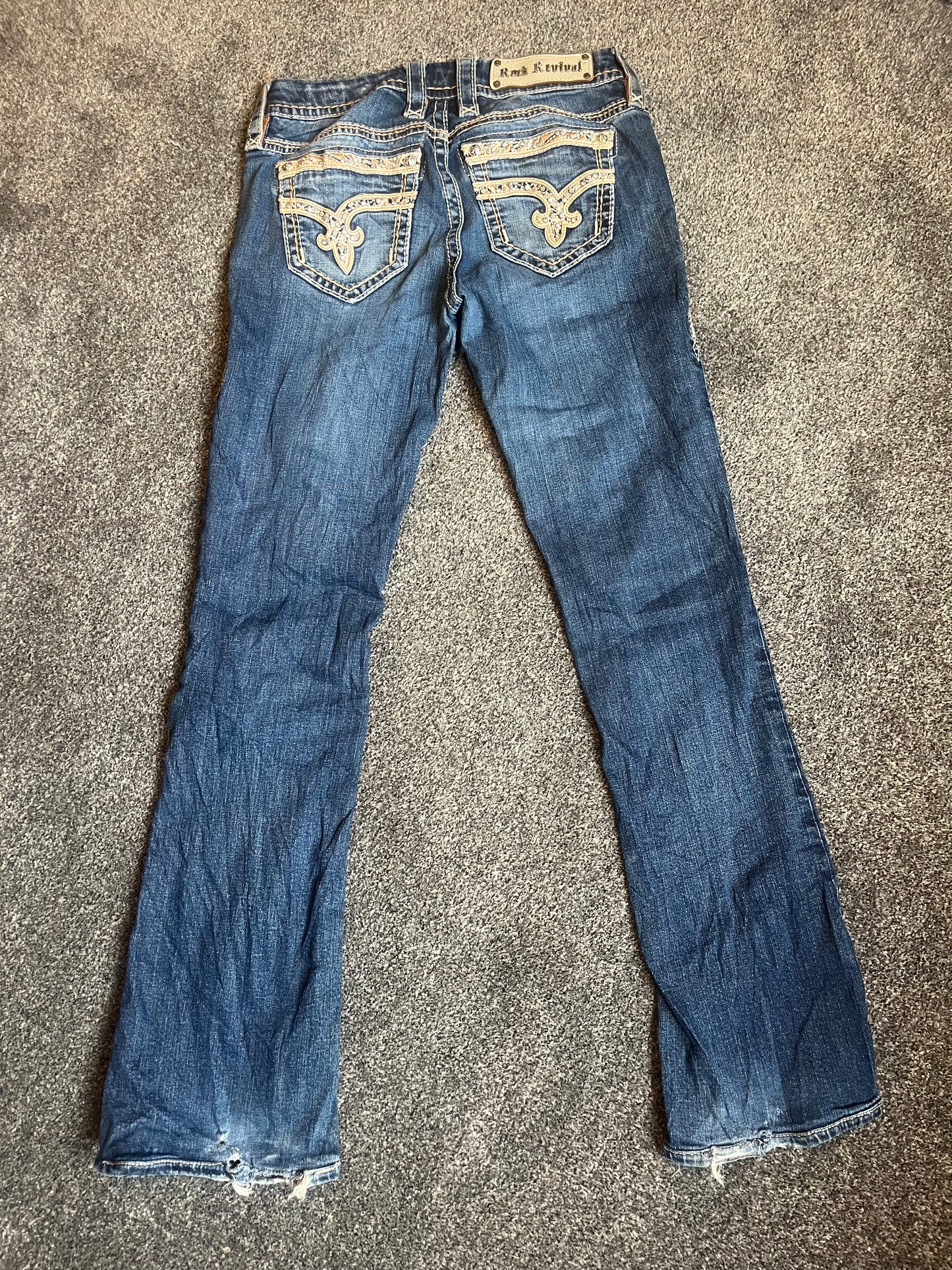 Rock Revival Easy Boot Jeans - Storlek 25 (S)