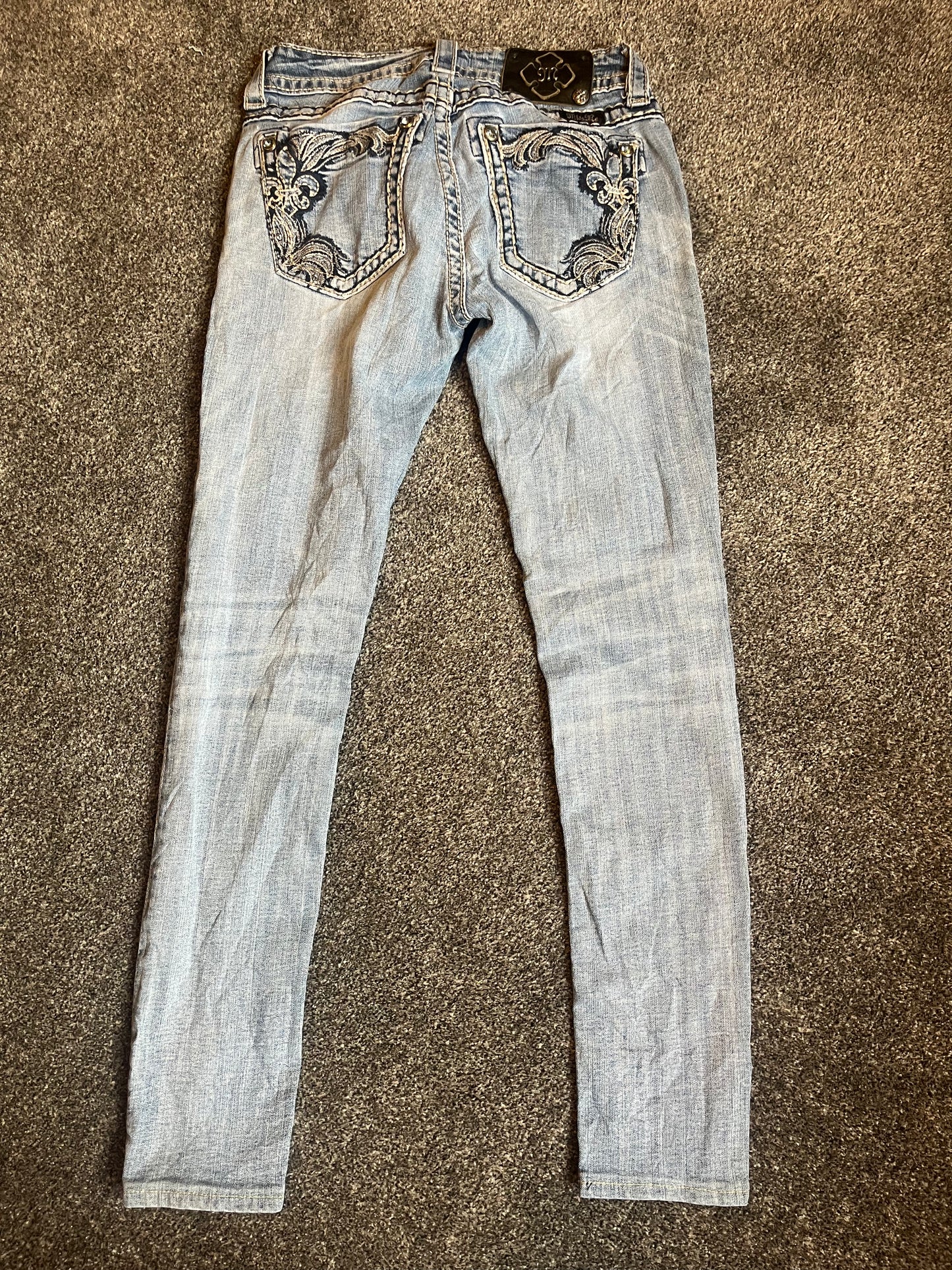 Miss Me Skinny Jeans - Storlek 26 (XS)