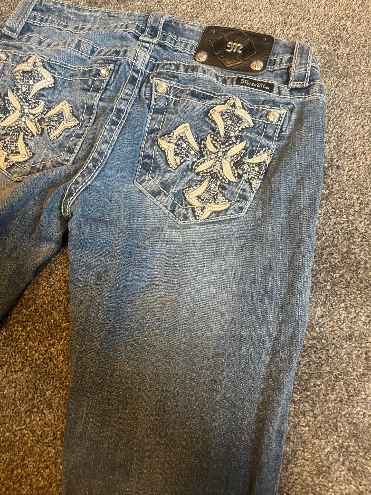 Miss Me Skinny Jeans - Storlek 26 (S)