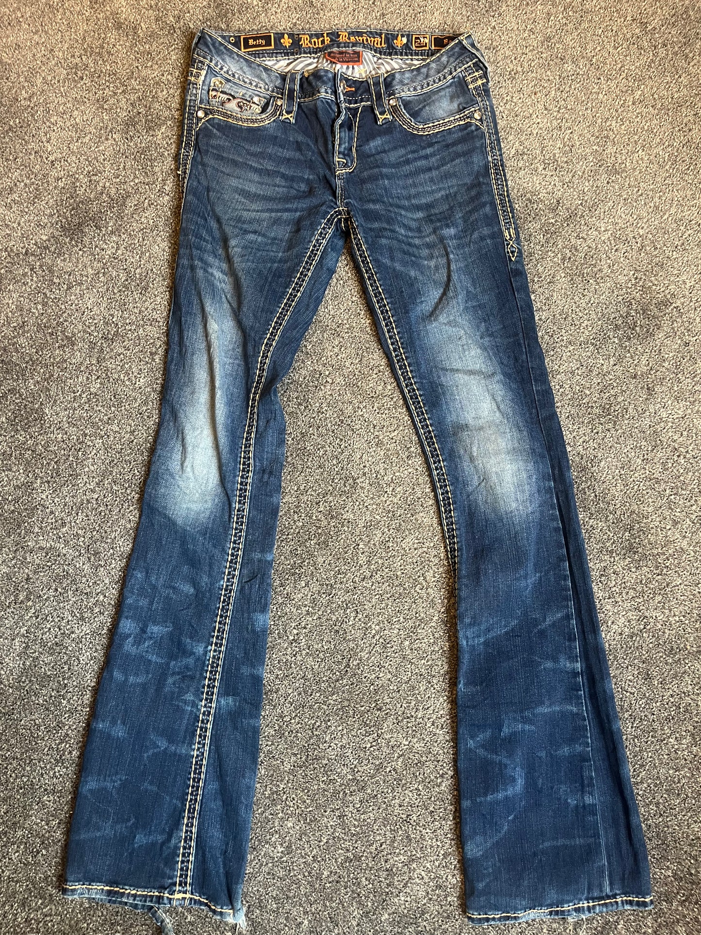 Rock Revival Boot Jeans - Storlek 29 (M)