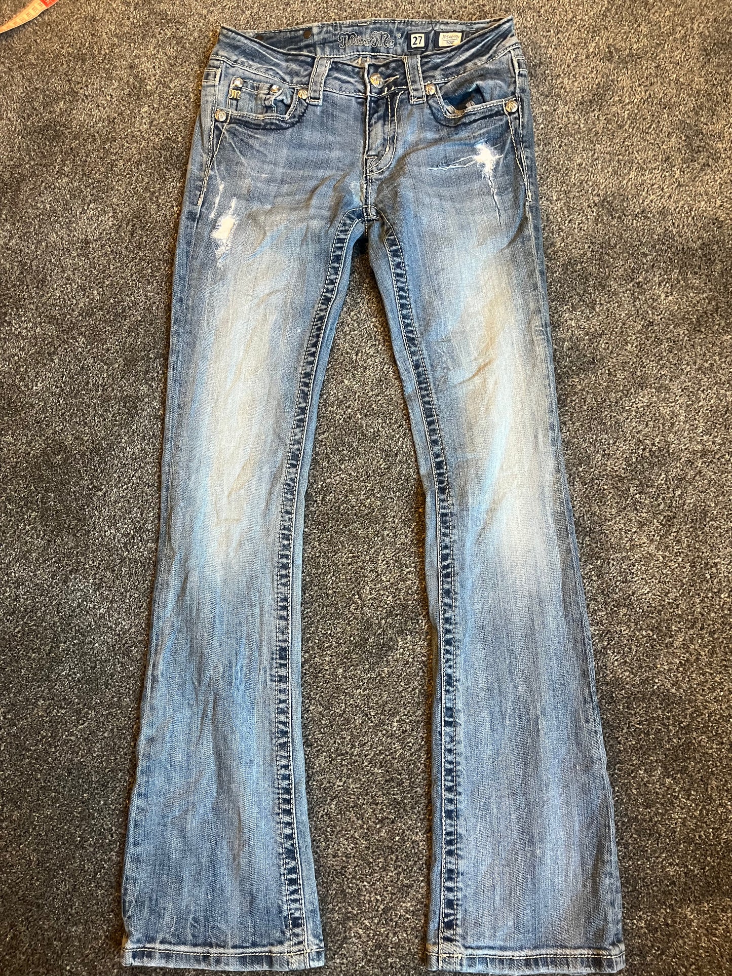 Miss Me Boot Jeans - Storlek 27 (S)