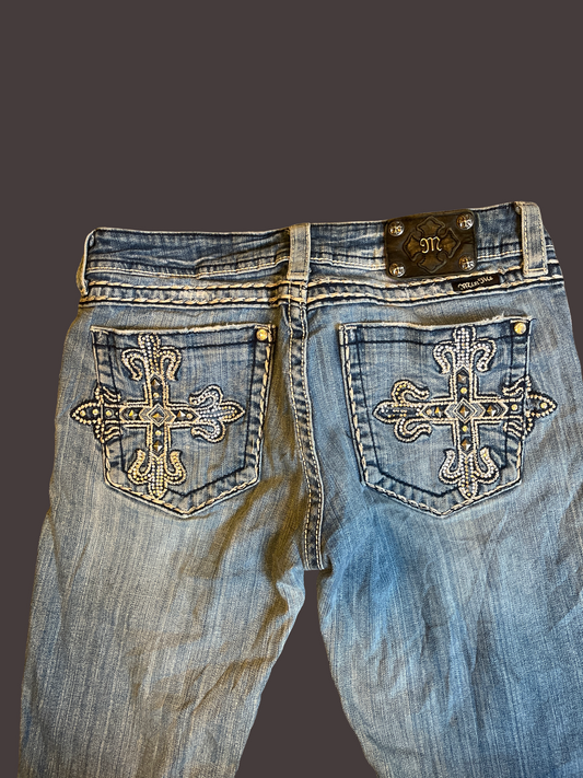 Miss Me Boot Jeans - Storlek 32 (M)