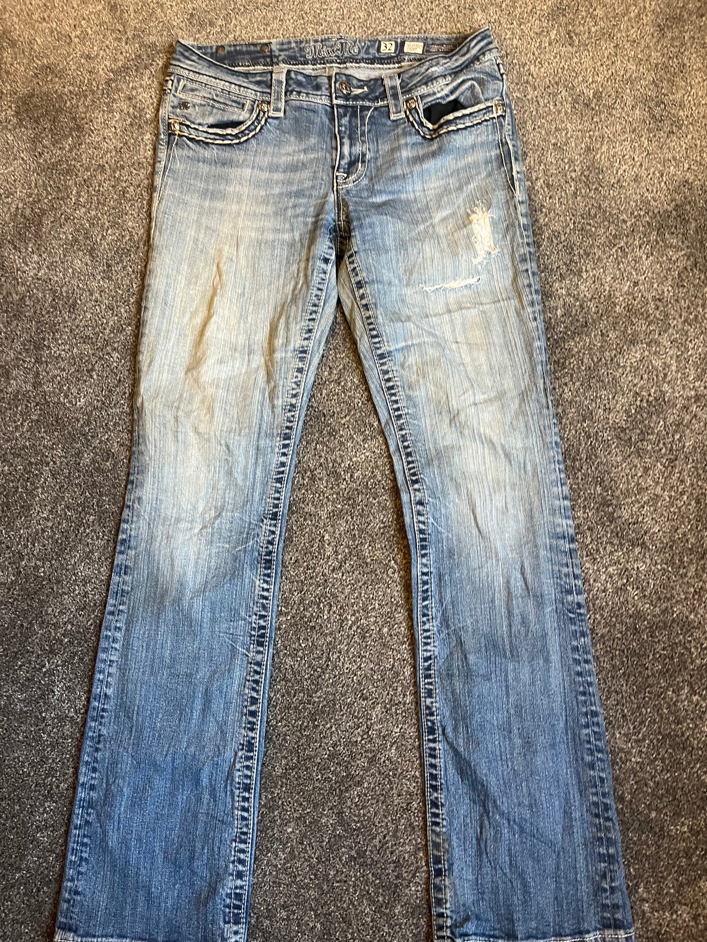 Miss Me Boot Jeans - Storlek 32 (M)