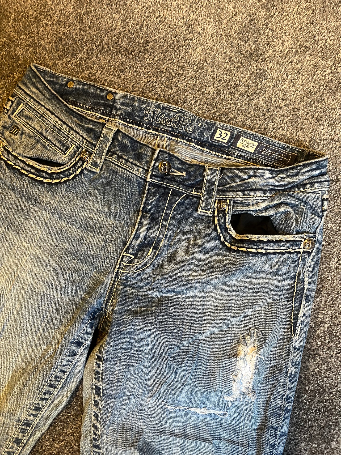 Miss Me Boot Jeans - Storlek 32 (M)