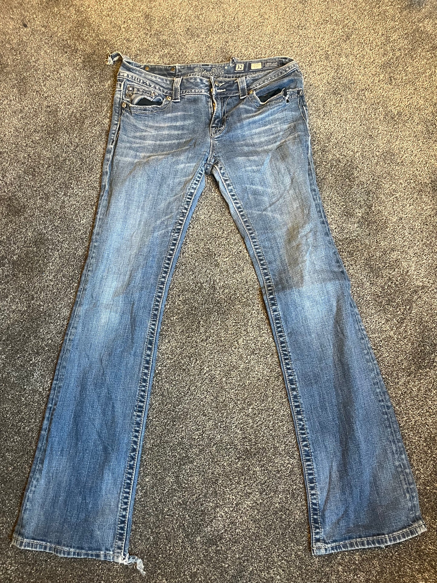 Miss Me Boot Jeans - Storlek 32 (M)