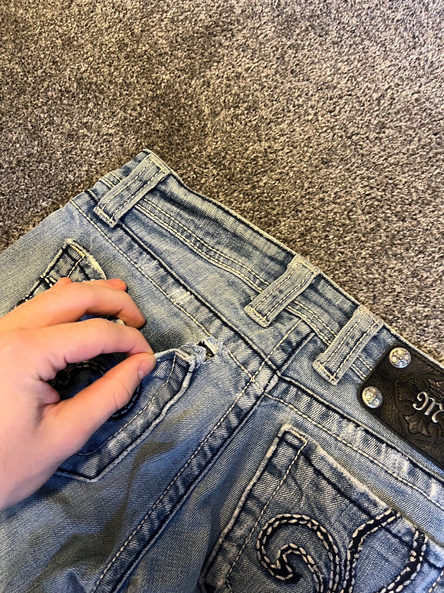 Miss Me Boot Jeans - Storlek 26 (S)