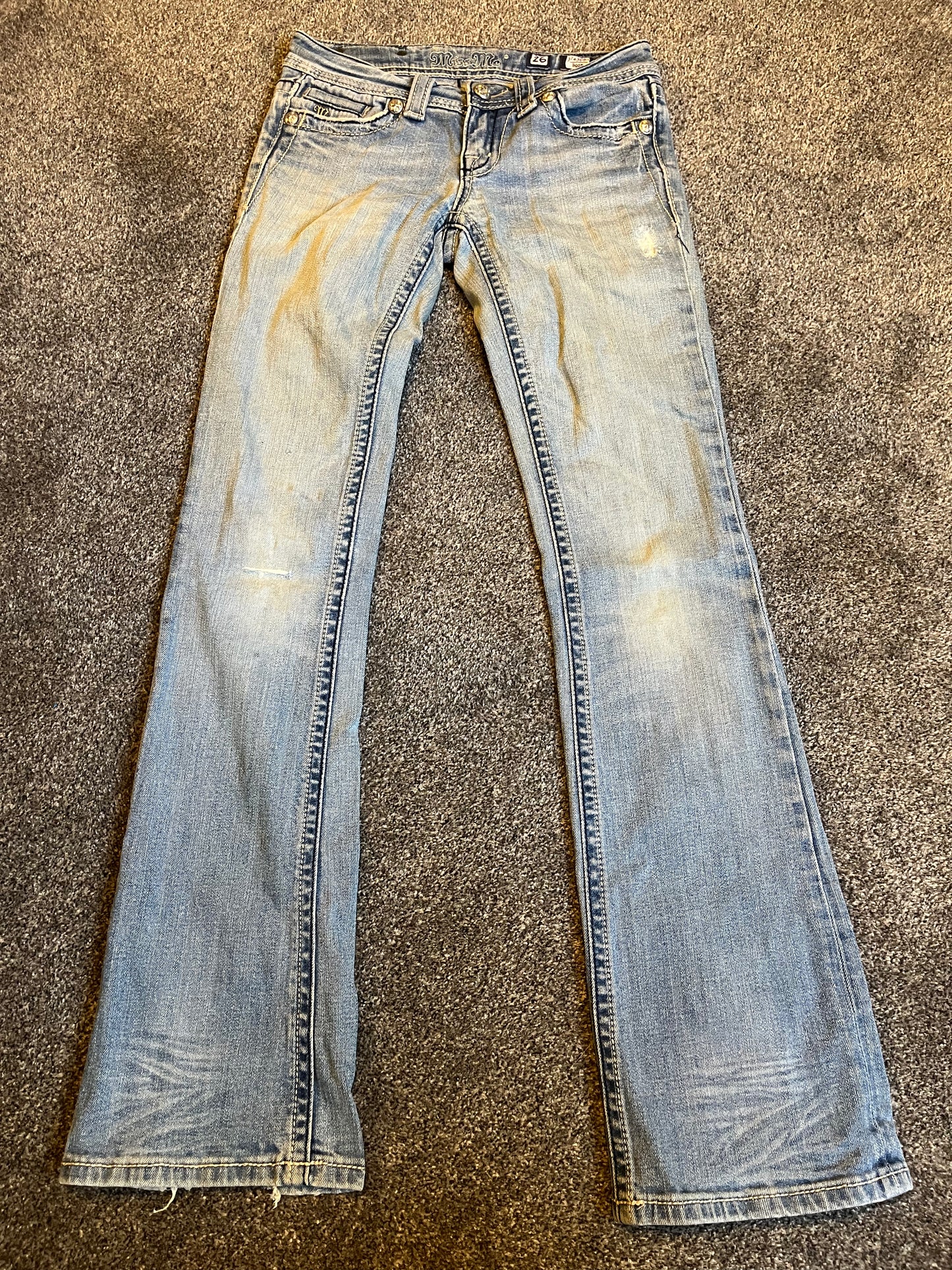 Miss Me Boot Jeans - Storlek 26 (S)