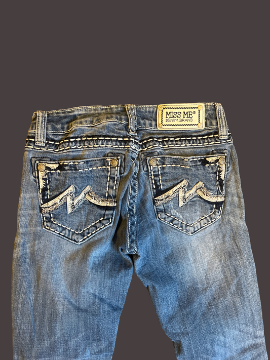 Miss Me Boot Jeans - Storlek 25 (XS)