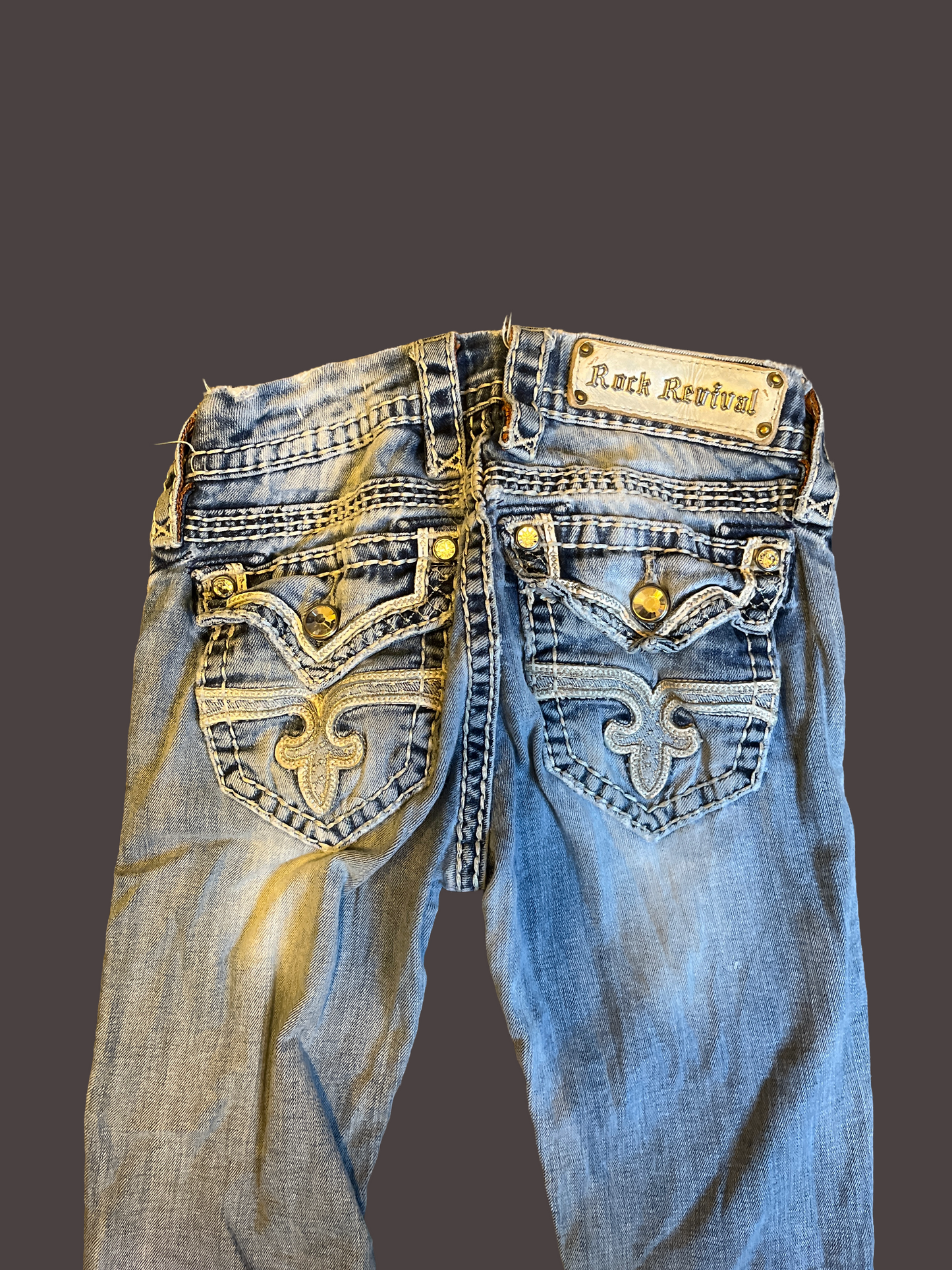 Rock Revival Boot Jeans - Storlek 24 (XXS)