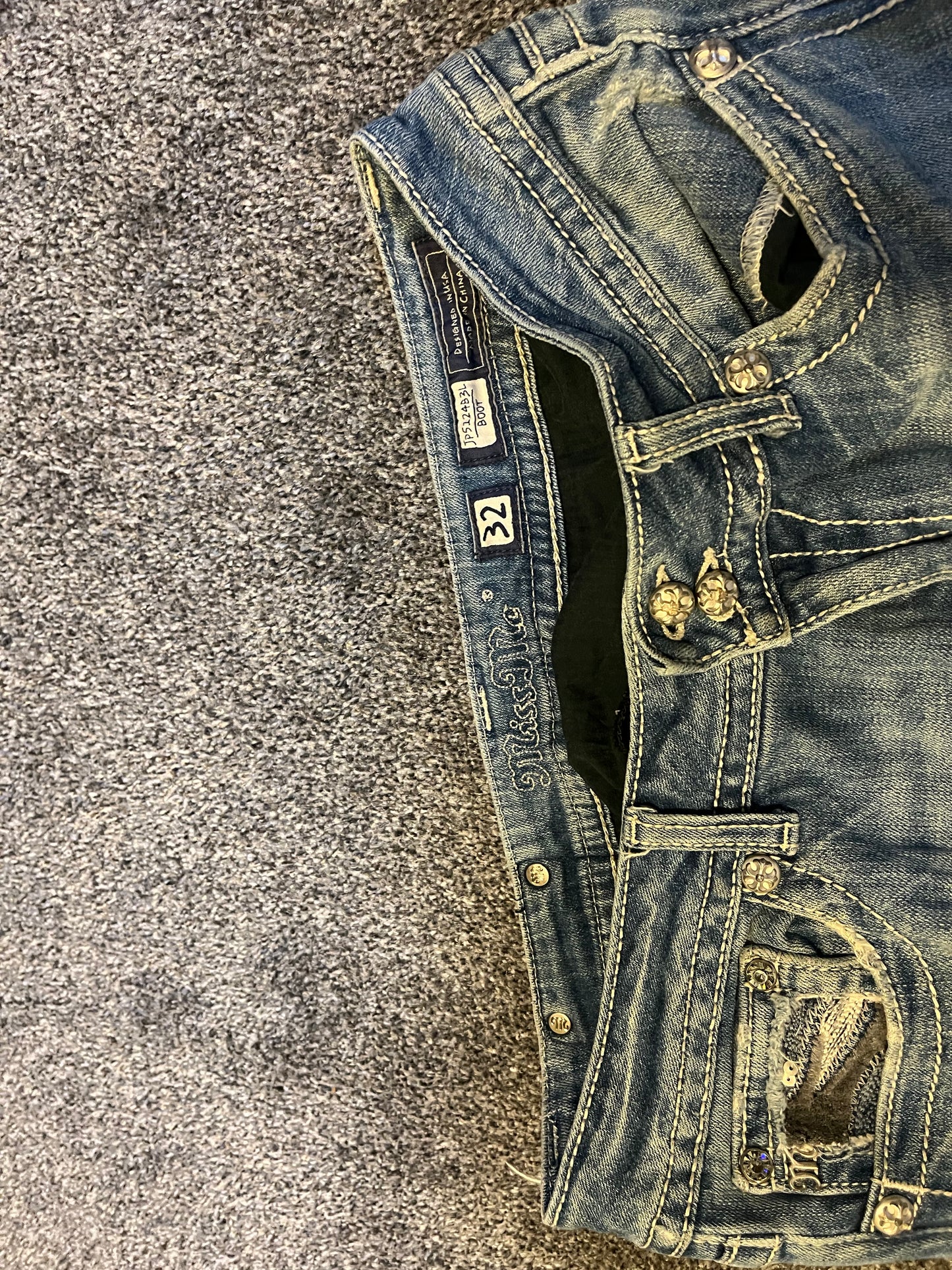 Miss Me Boot Jeans - Storlek 32 (M)