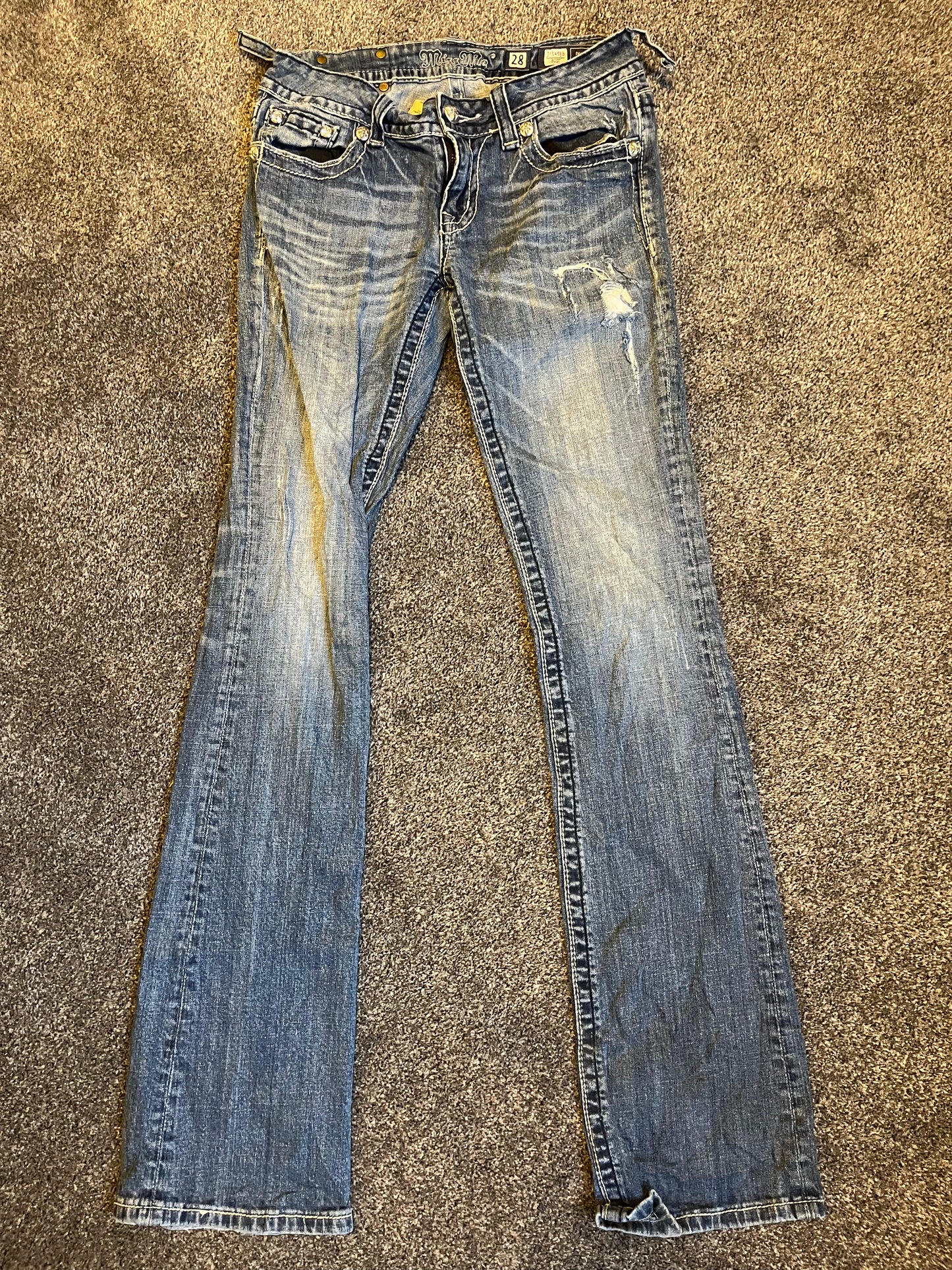 Miss Me Boot Jeans - Storlek 28 (S)