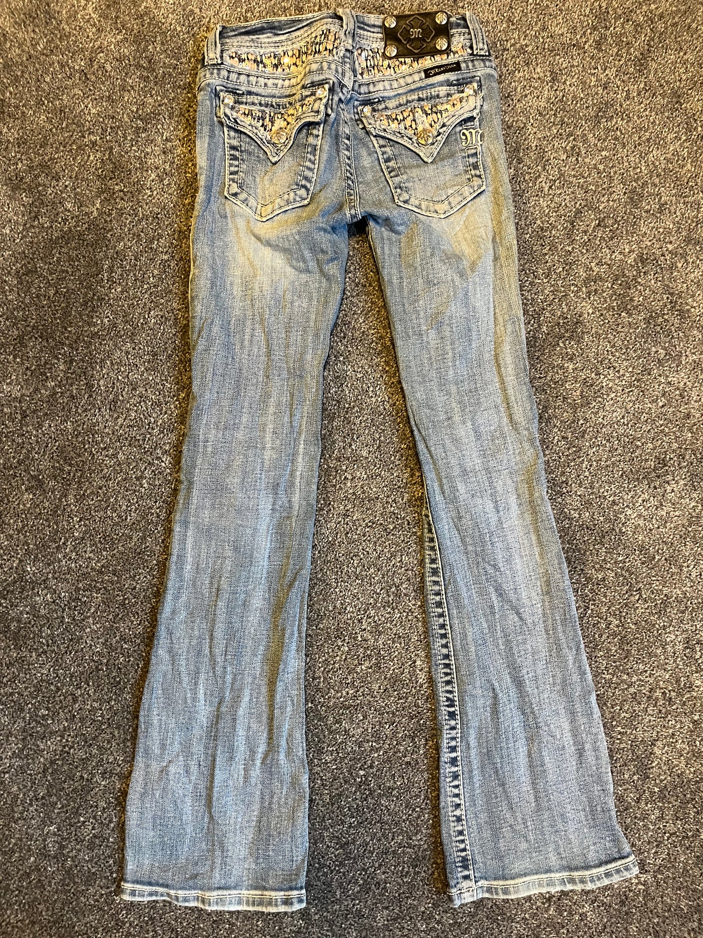 Miss Me Boot Jeans - Barnstorlek 12 (XXS)