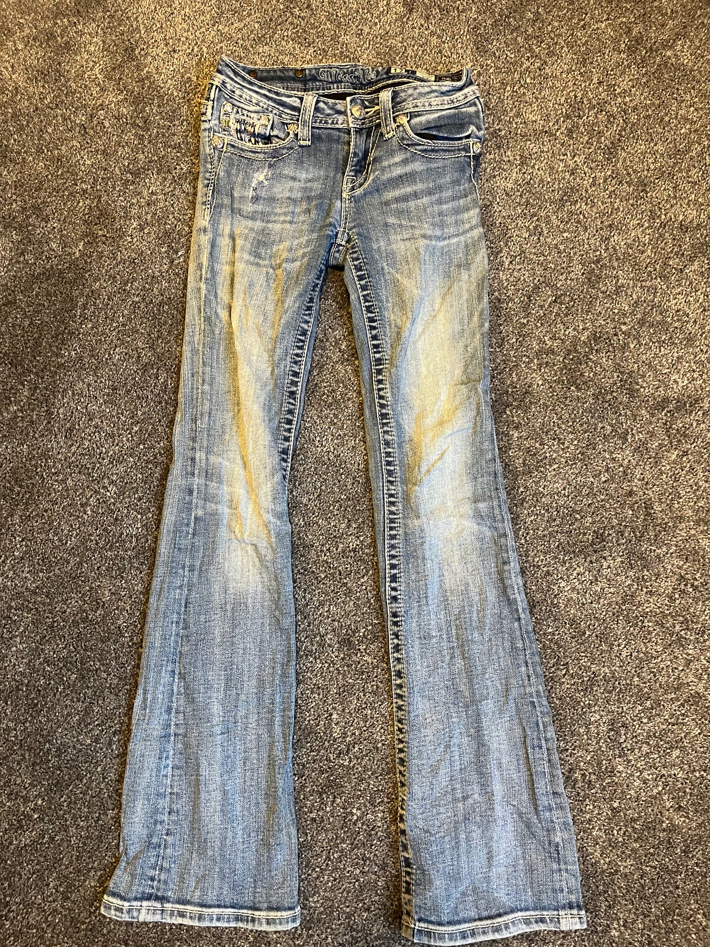 Miss Me Boot Jeans - Barnstorlek 12 (XXS)