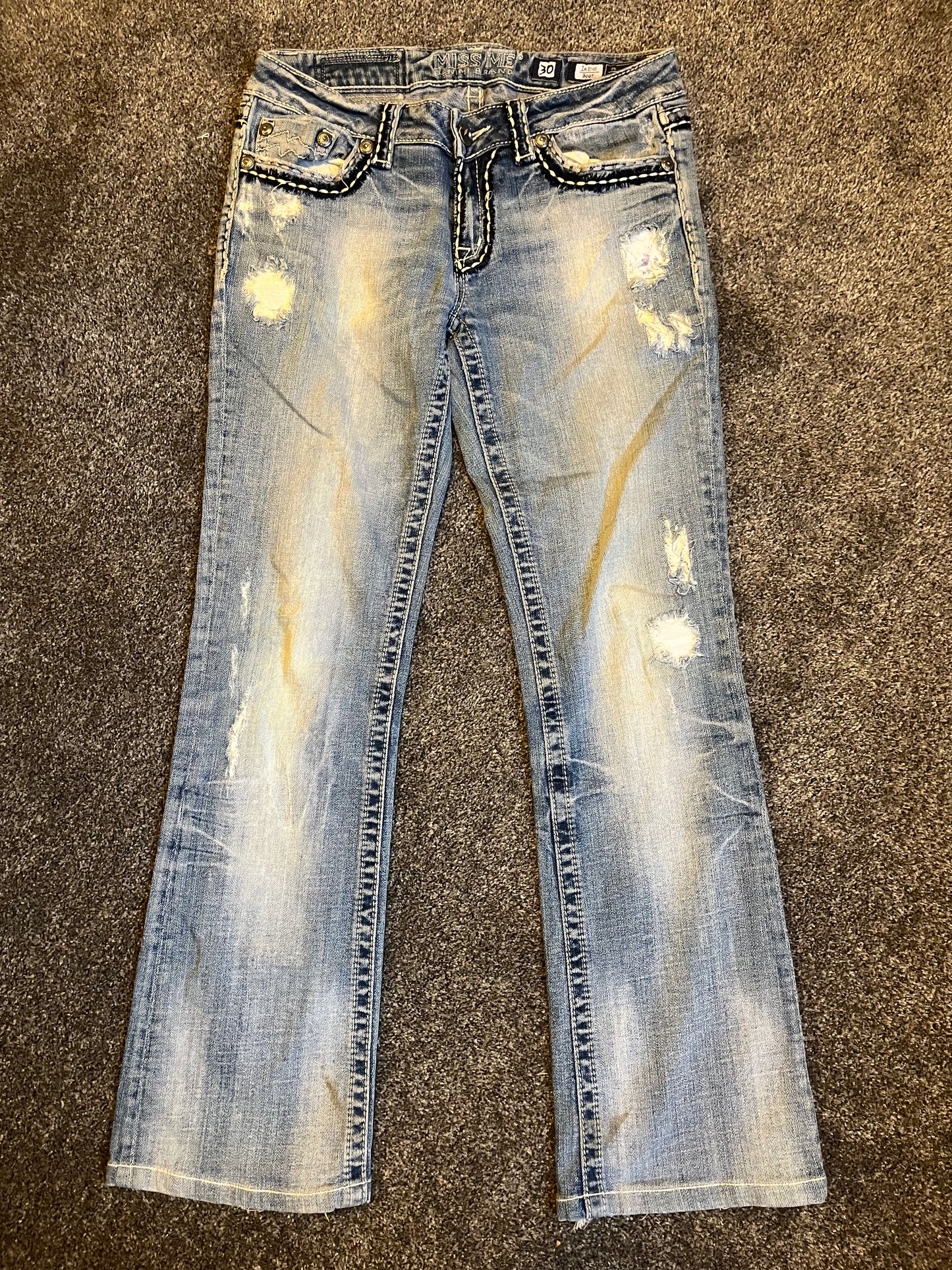 Miss Me Boot Jeans - Storlek 30 (M)