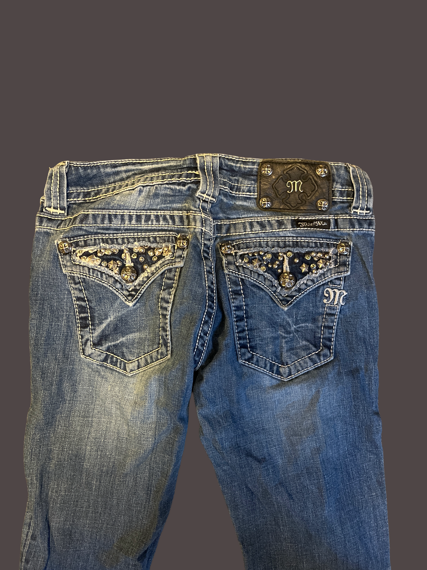 Miss Me Boot Jeans - Storlek 27 (S)