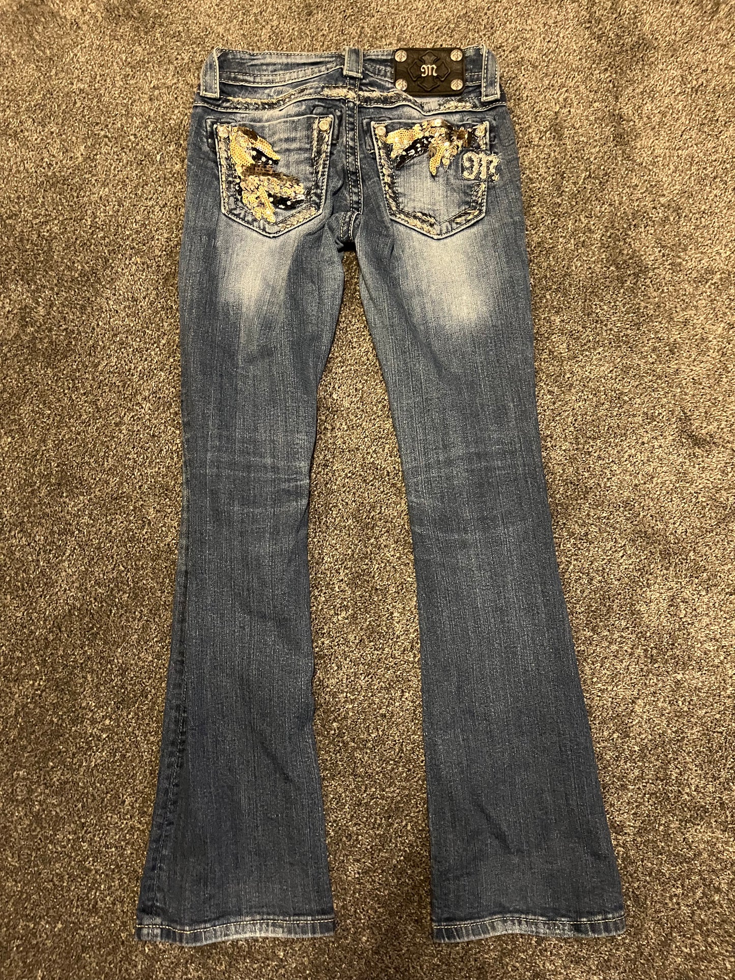 Miss Me Boot Jeans - Storlek 23 (XXS)