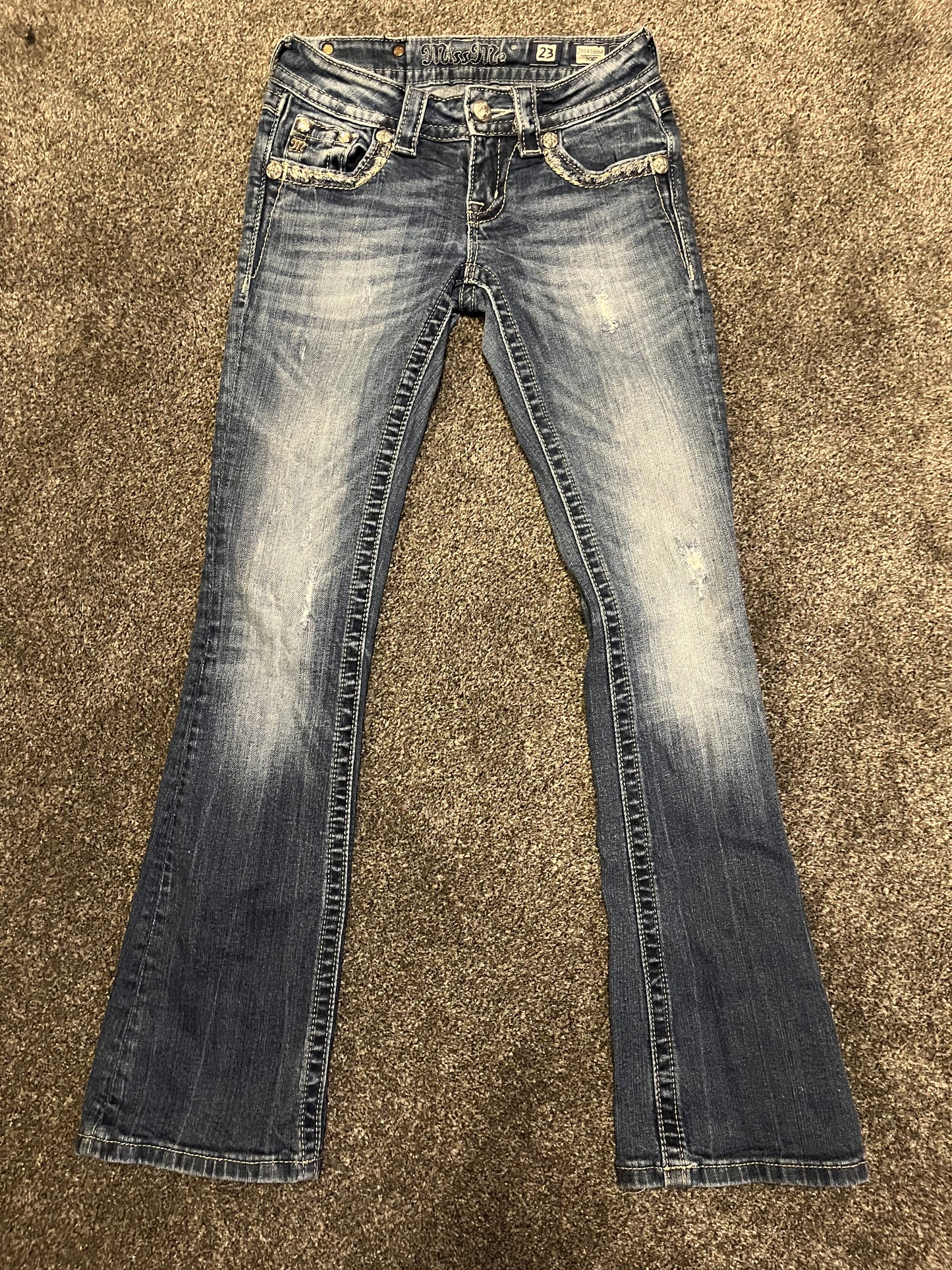 Miss Me Boot Jeans - Storlek 23 (XXS)