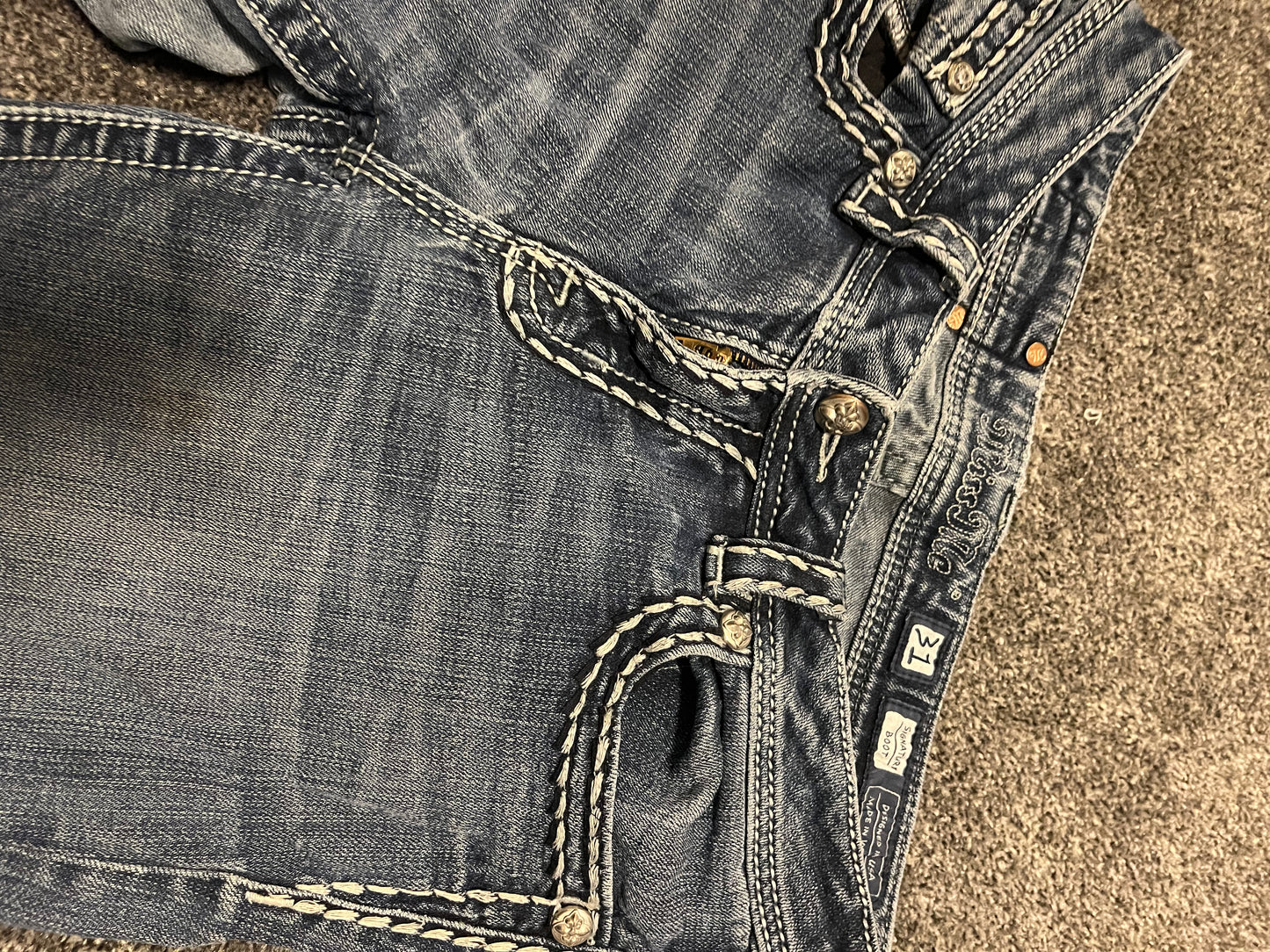 Miss Me Boot Jeans - Storlek 31 (M)