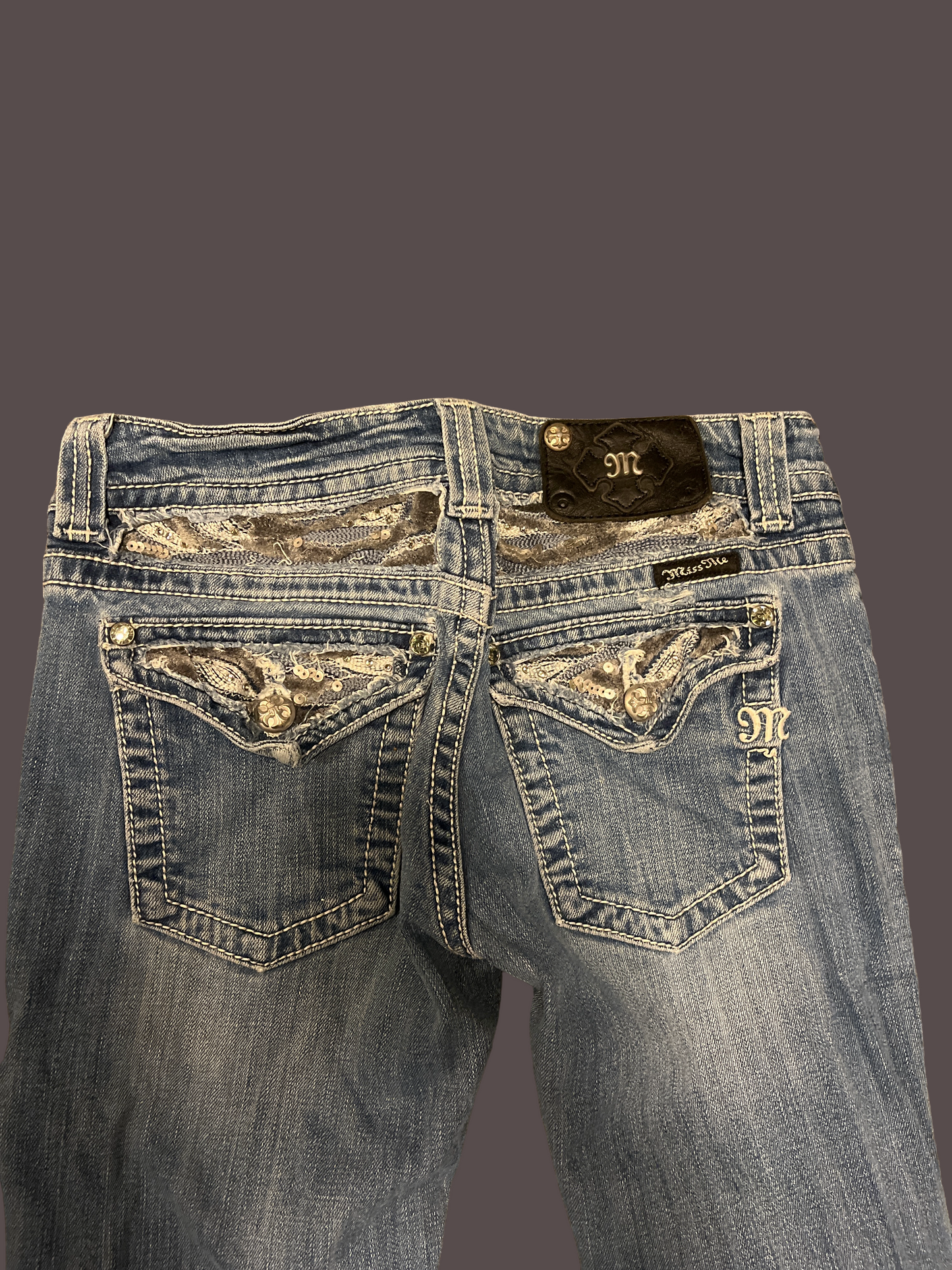 Miss Me Boot Jeans - Storlek 28 (S)