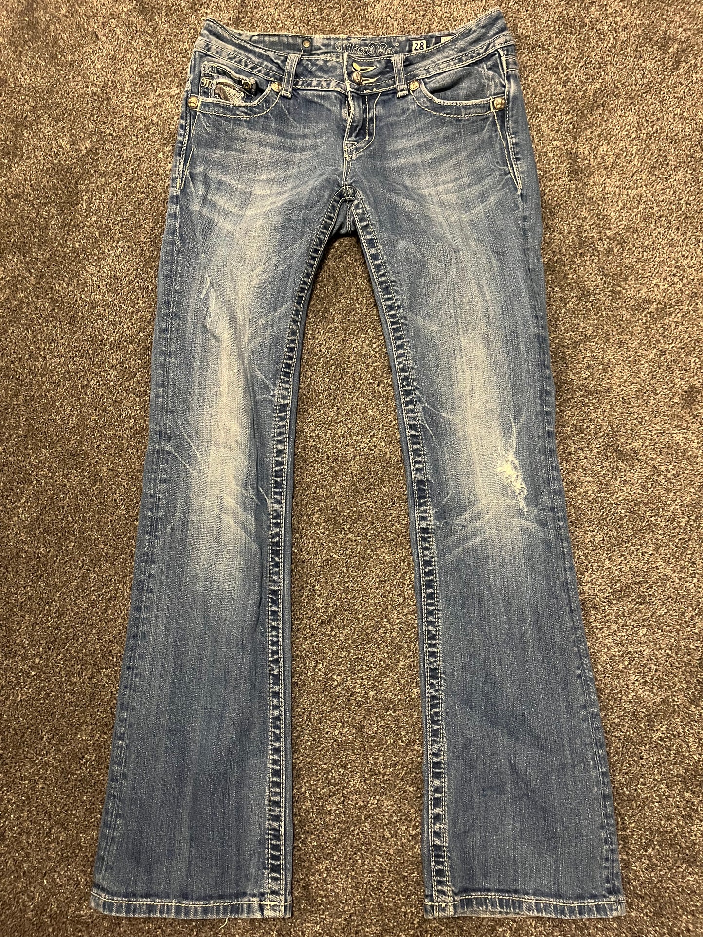 Miss Me Boot Jeans - Storlek 28 (S)