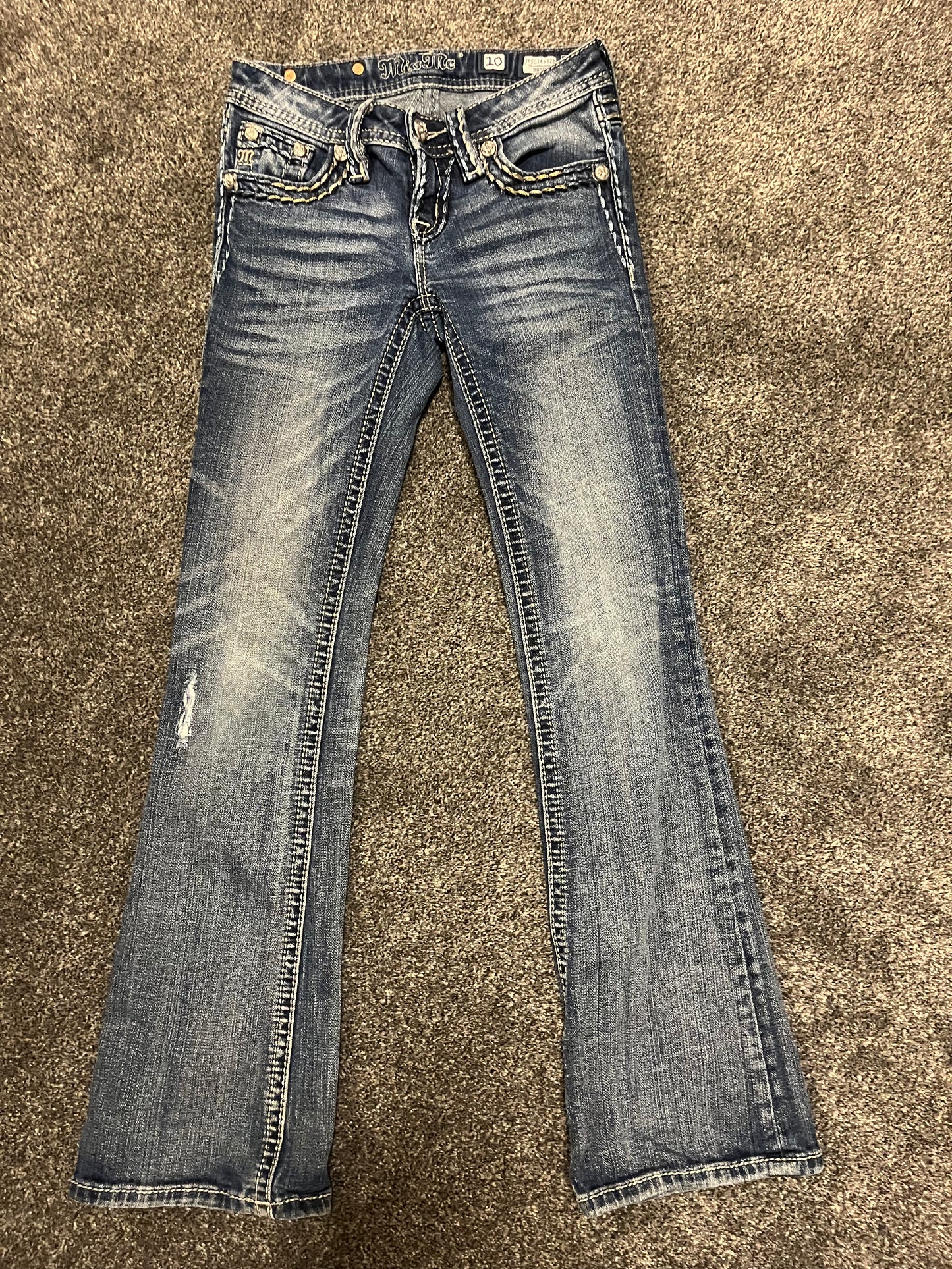 Miss Me Boot Jeans - Barnstorlek 10 (XXS)