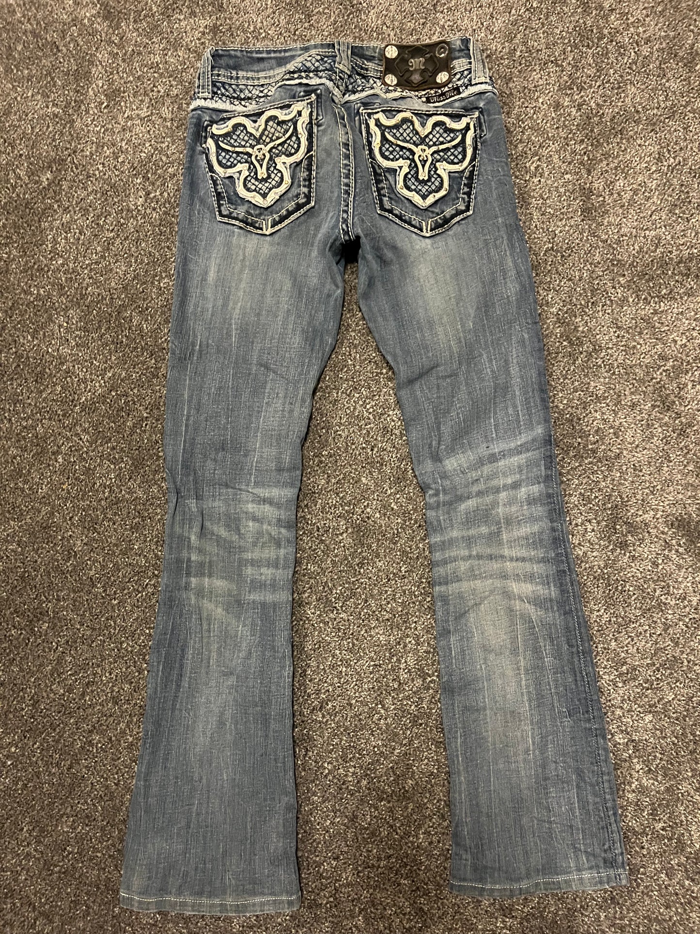 Miss Me Boot Jeans - Storlek 25 (XXS)