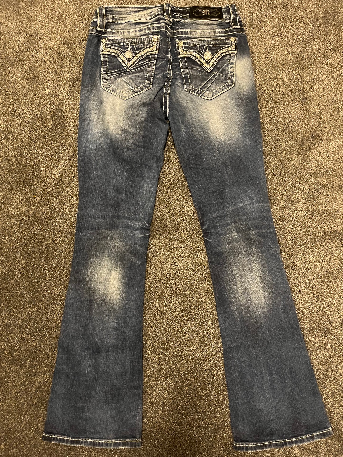 Miss Me Boot Jeans - Storlek 27 (S)